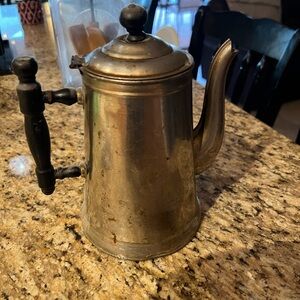 Vintage Brass Coffee Pot